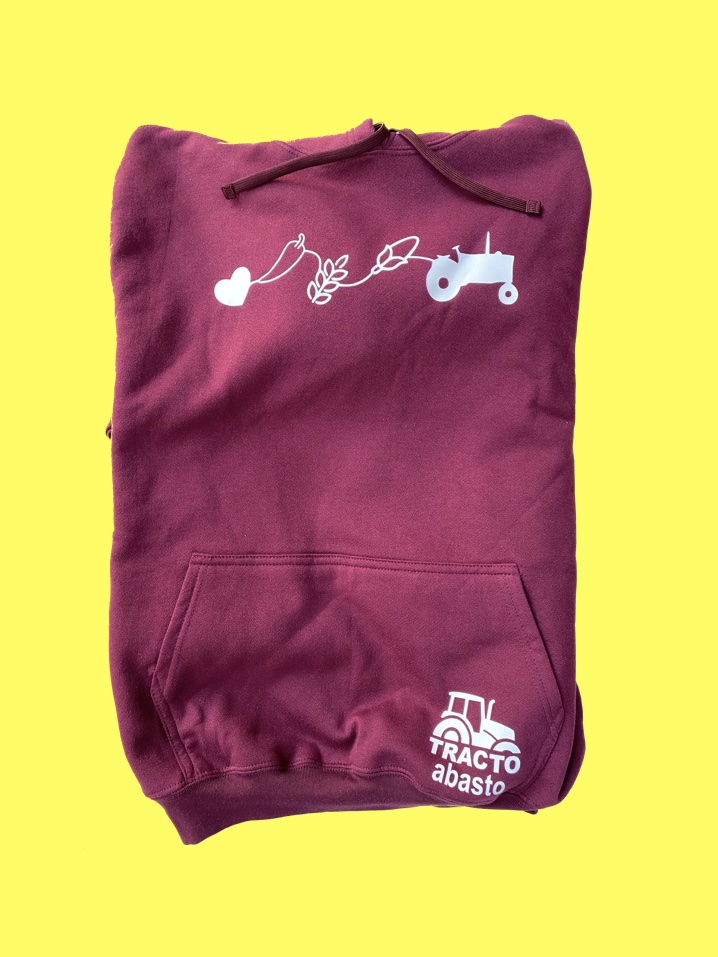 red hoddie